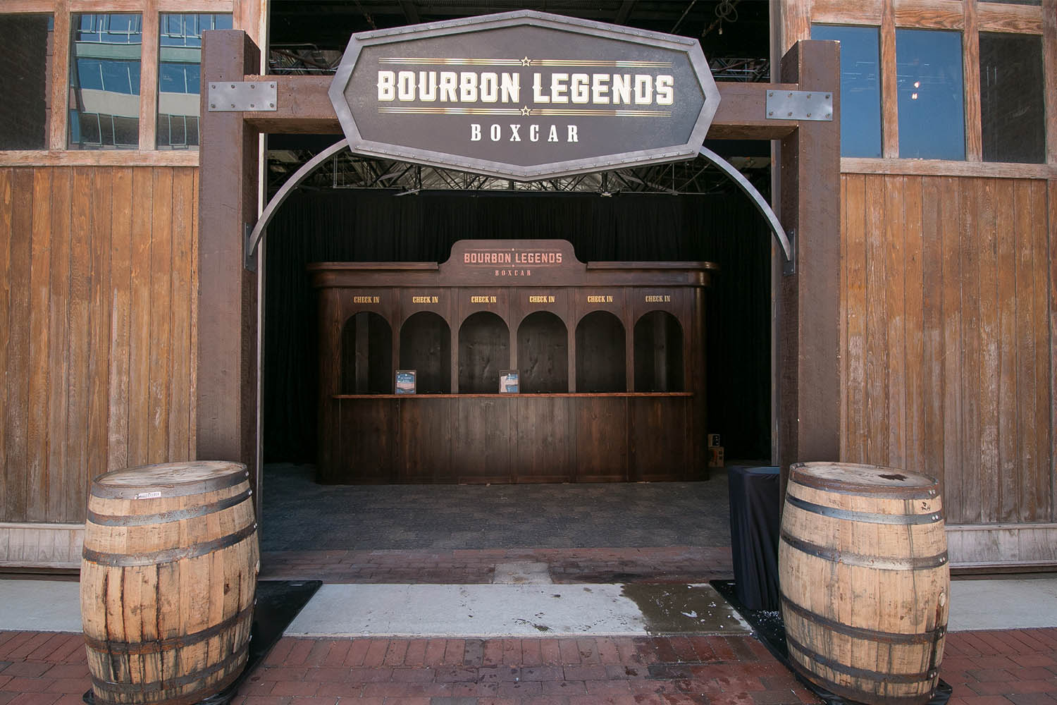 Bourbon Legends Entrance