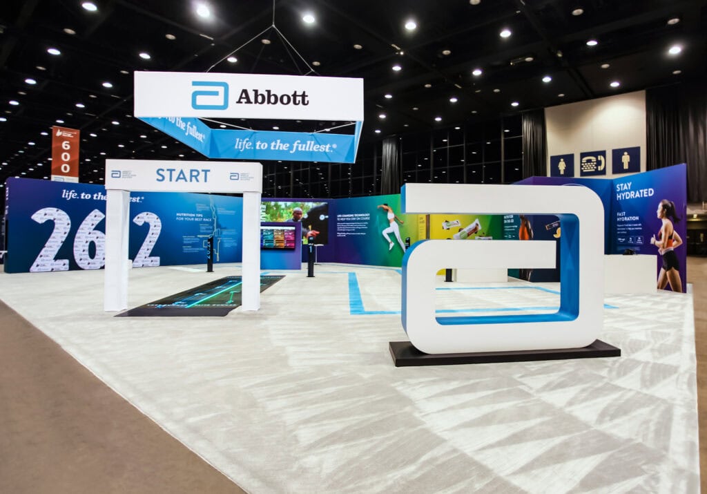 Abbott at the Chicago Marathon Expo — photo 3