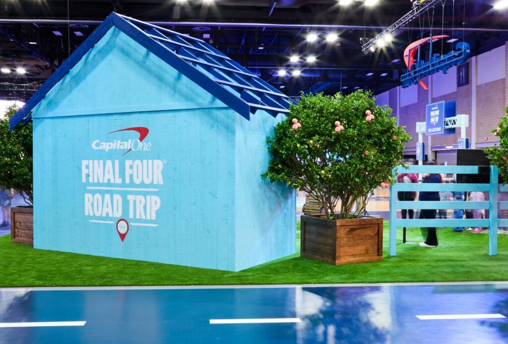 Capital One Final Four Road Trip farmhouse scenic