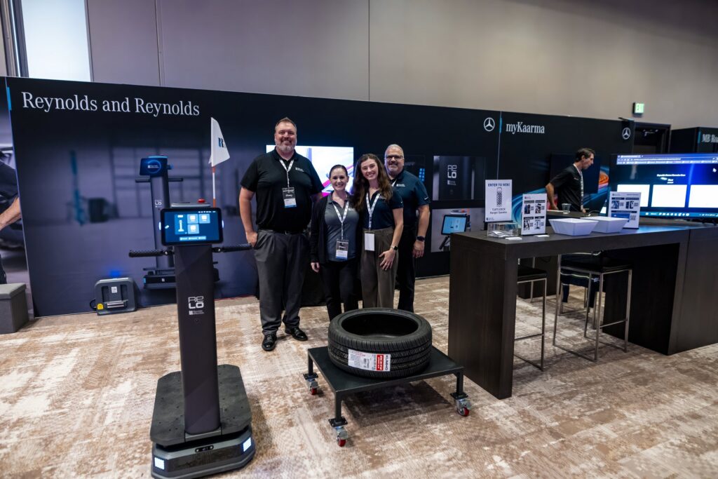 Mercedes-Benz NPSMM at Virgin Hotels Las Vegas — Reynolds and Reynolds booth