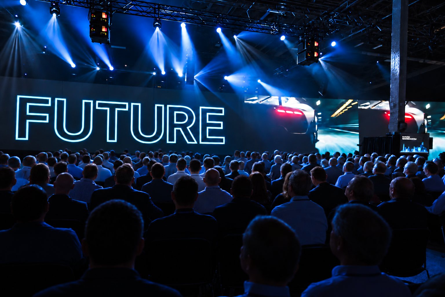 Mercedes-Benz NPSMM general session with FUTURE on screen