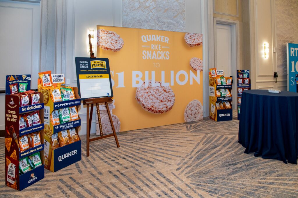 Quaker Rice Snacks 1 Billion showcase